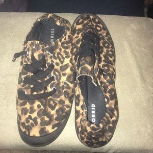 Torrid Cheetah Print Tennis Shoes